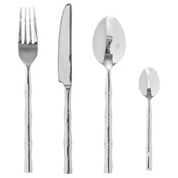 купить Набор столовых приборов Promstore 52030 SG Bambou 24 buc, Inox в Кишинёве 