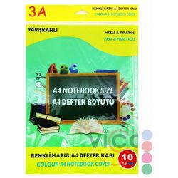 Обложкa для книг A4 10 штук 3A синий