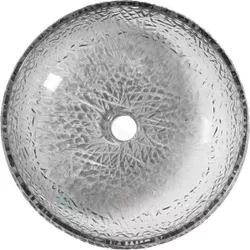 купить Раковина SanDonna ST-GL60A din sticla pe blat bol Gri в Кишинёве 