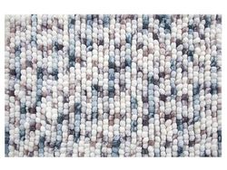 Covoras pentru baie 55X65cm Spirella Kito boaba, microfibra