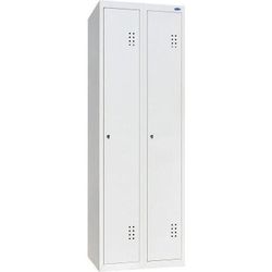 купить Офисная металлическая мебель УХЛ-МАШ ШО-450/2 Шкаф одёжный, 2 секции (1850х900х500) в Кишинёве 