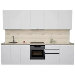 купить Мебель для кухни ArtFlame GOLA White (3 m.l.) в Кишинёве 