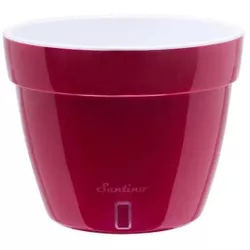 купить Цветочный горшок Santino Asti (12.0L, Rosu/Alb) в Кишинёве 