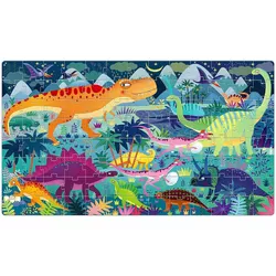 купить Головоломка Mideer MD3026 Puzzle în valiză Era dinozaurilor, 104 elem. в Кишинёве 