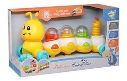 cumpără Jucarie de tras și împins New World QF366-042 Jucarie rulanta Omida cu lumina si sunet, 1068D în Chișinău 