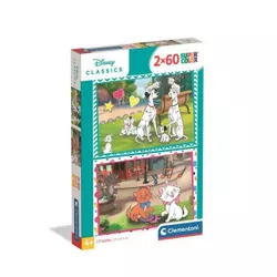 cumpără Puzzle Clementoni Puzzle 2x60 Disney Classic 2026 (24836) în Chișinău 
