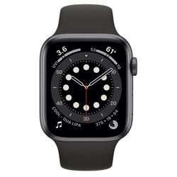 Apple Watch 6 44mm (M00H3), Space Gray / Black