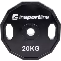 купить Гантель inSPORTline 3580 Disc metal cauciuc d=50 mm 20 kg IN15900 cu maner в Кишинёве 