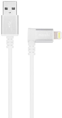 Cablu Moshi iPhone Lightning USB Cable cu conector de 90-grade