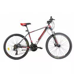 купить Велосипед Crosser MT-036 29" 17 21S Shimano+Logan Hidraulic Black/Red в Кишинёве 