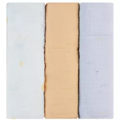 cumpără Accesoriu pentru înfășat Kikka Boo 31103010100 Pelinci de muselina Seally Me, 100x100cm, 3buc în Chișinău 