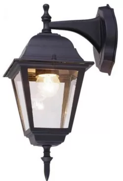 cumpără Aplică exterior Vivalux 75274 RIGA, pe perete, E27, direcționat în jos, negru în Chișinău 