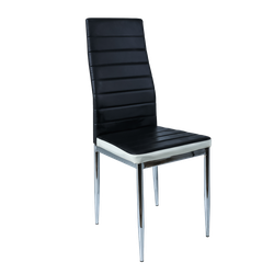 Scaun DC 991C negru cu alb