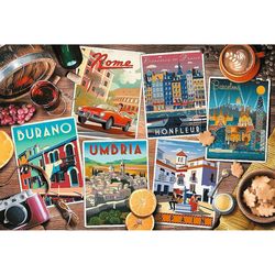 cumpără Puzzle Trefl R25K / 6 (26199) 1500 Travels around Europe în Chișinău 