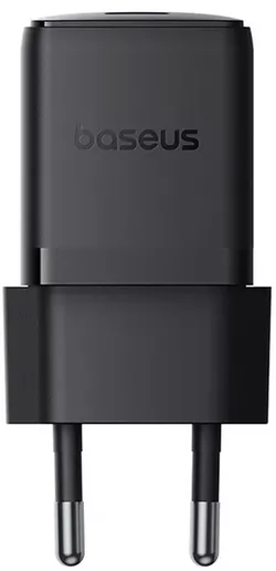 купить Зарядное устройство сетевое Baseus P10111605113-00 GaN 1*Type-C 30W, Palm Series, Cluster Black в Кишинёве 