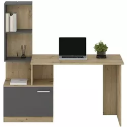 купить Офисный стол Halmar 92700533 MISO (antracite) в Кишинёве 