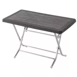 cumpără Masă Hydro S Masă din plastic cu picioare din metal, 114x63x74, Maro în Chișinău 