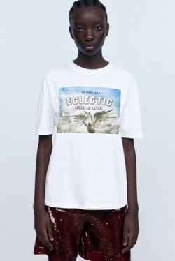 Майка ZARA Белый 0085/451/020