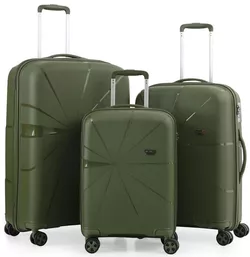 купить Чемодан CCS 5264 Set Khaki в Кишинёве 