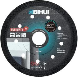 купить Диск отрезной Bihui DCAM115 алмазный Ultimate Diamond 115x22.2x1.4mm в Кишинёве 