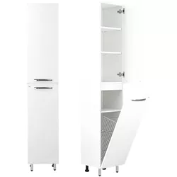 купить Шкаф-пенал Mashtab 10349 Agat cu cos 350x350x1900 Alb в Кишинёве 