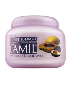 MASCĂ DE PĂR CU AVOCADO ȘI PAPAYA CAMIL 500ML