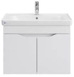 cumpără Dulap pentru lavoar Mashtab 11151 Print cu 2 usi 70cm Alb în Chișinău 