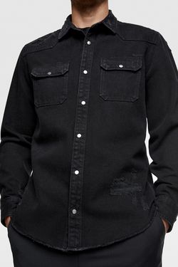 Рубашка ZARA Чёрный zara 2631350800