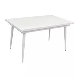 cumpără Masă Evelin di Costacurta DT-433-3WH, 130(170/210)x83х76см, Каркас/Опоры: Металл Белый în Chișinău 