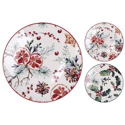 cumpără Farfurie Promstore 45949 Farfurie de desert 19cm, Fructe si pomusoare, porțelan în Chișinău 