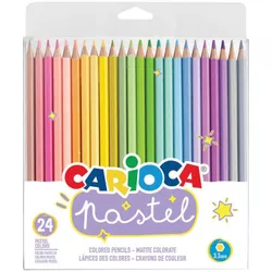 cumpără Set de creație Carioca 52729 Set creioane colorate 24buc Pastel în Chișinău 