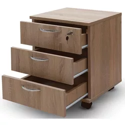 cumpără Casetieră Mashtab 8962 Tumba 3 sertare (420x420x550) Sonoma în Chișinău 