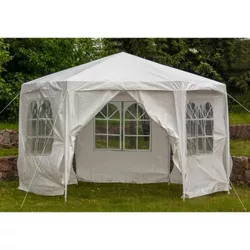 купить Навес Saska Garden Pavilion Tent White 2x2x2m в Кишинёве 