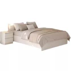 купить Кровать MebelStar NEO 160x200 White (MBS-1130) в Кишинёве 