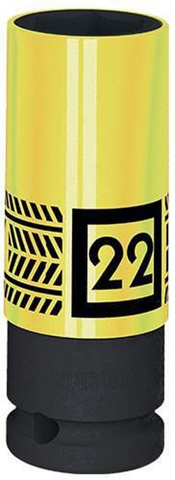 купить Набор головок, бит, насадок King Tony 494522M головка торцевая ударная глубокая 1/2" 22мм тонкостенная в пластике в Кишинёве 