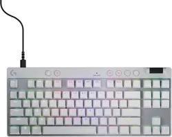 cumpără Tastatură gaming Logitech G PRO X TKL RAPID, White în Chișinău 