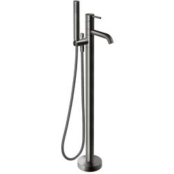 купить Смеситель для ванны Ferro Ciriculus gun metal BCK11FGM (cada freestanding) в Кишинёве 
