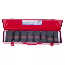 cumpără Set de tubulare, bite, duze King Tony 6410SP Set chei tubulare cu 6 puncte de 3/4" cu accesorii, inch, 8 buc. în Chișinău 