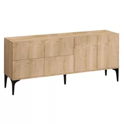 cumpără Casetieră Trendy Laika, Stejar safir 180x80x40cm în Chișinău 