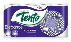 Туалетная бумага TENTO 3 слоя 17м*8 Snow White