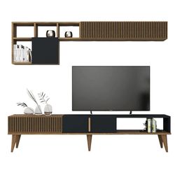 cumpără Set mobilă living Trendy Milan TV, Nuc, Antracit în Chișinău 