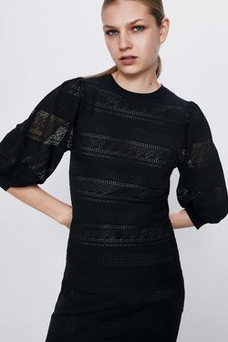 Платье ZARA Чёрный zara 2488/102/800