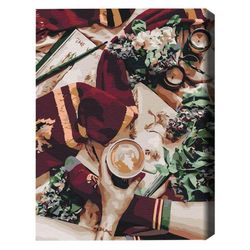 cumpără Tablou pe numere BrushMe BS36542 40х50сm (în cutie) La cafea în Hogwarts în Chișinău 