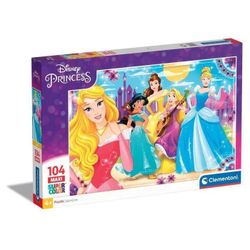 cumpără Puzzle Clementoni Puzzle 104 MAXI Printesele Disney (23714) în Chișinău 
