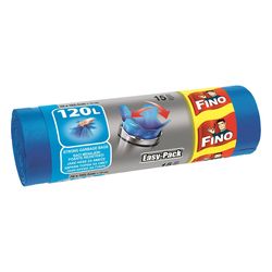 Fino Пакеты для мусора с затяжками 120 л, 15 шт.