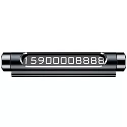 cumpără Accesoriu auto Baseus ACNUM-01 Suport numar telefon Baseus Temporary Parking, Black în Chișinău 