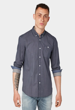 Рубашка TOM TAILOR Серый 1015844 tom tailor