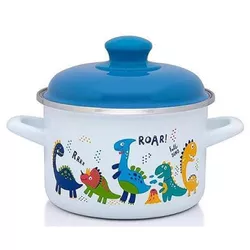 cumpără Cratiță Promstore 54153 Cratita emailata Dino 16cm, 2l cu capac din metal în Chișinău 