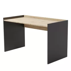 купить Офисный стол Smartex (10408) Tab 100cm Negru+Stejar inchis в Кишинёве 