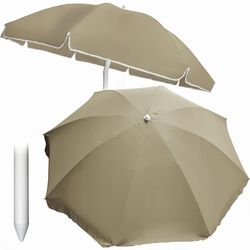 cumpără Umbrelă de gradină Jumi OM-281851 Umbrela de gradina/plaja 240cm pliabila, Bej în Chișinău 